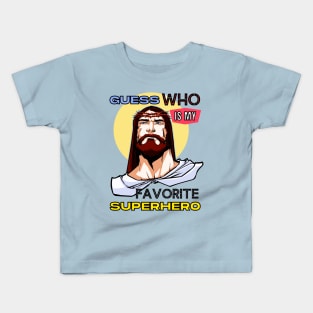 Jesus Superhero Kids T-Shirt